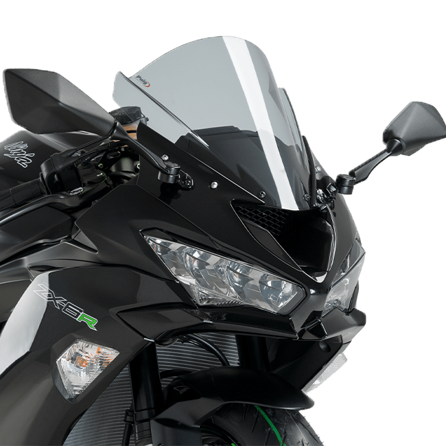 プイグ Z-Racing ウインドシールド カワサキ ZX-6 R (19-23) 