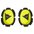 Dainese Pista Knieschleifer Knee Slider Neon Gelb 201876166309001