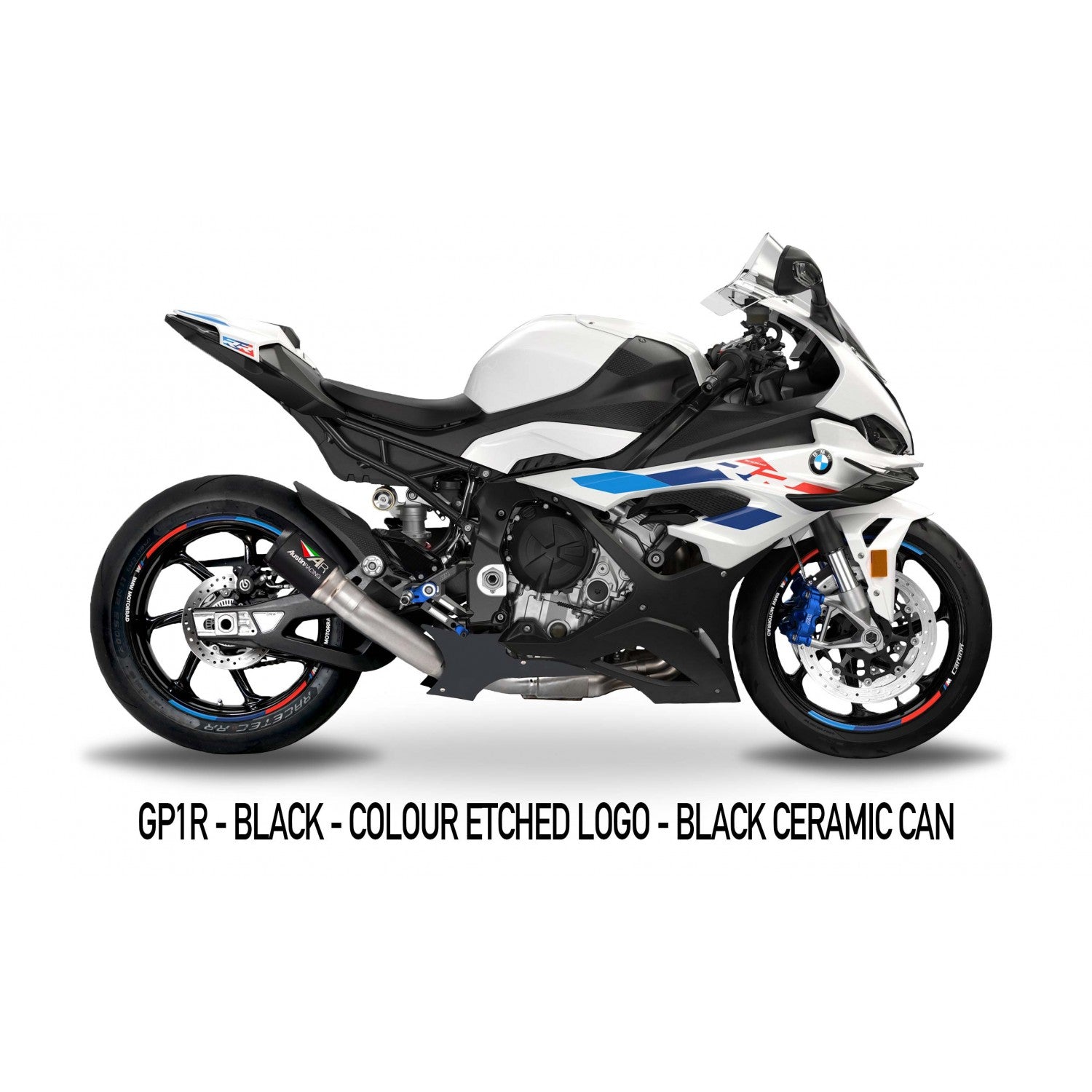 オースティンレーシングスリップオン (GP1R/GP2R/V3) + BMW S1000RR K67 (19-25) 用 KAT交換パイプ 