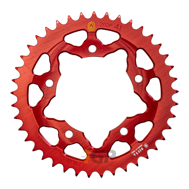 Sitta アルミニウム製スプロケット Aprilia RS 660 (20-25) (202P) – 37-48 歯、520 ピッチ 