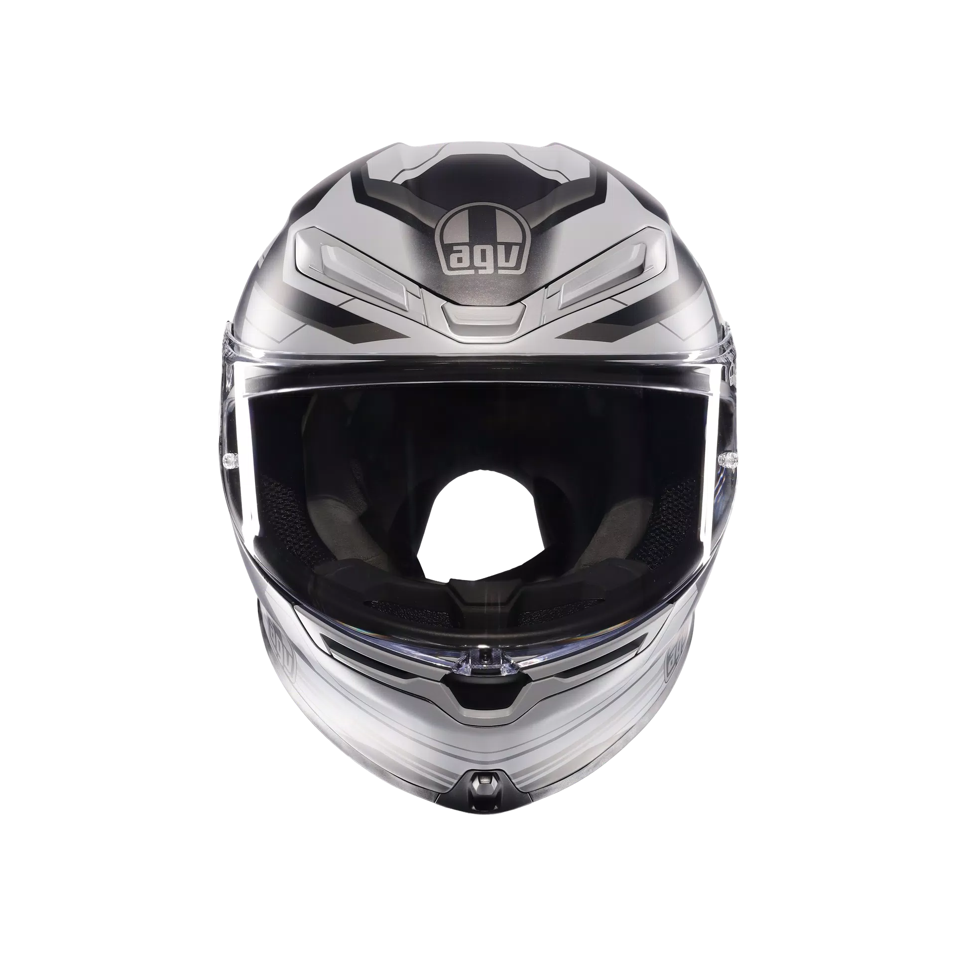 AGV K6 S ヘルメット ウルトラソニック マット ブラック/グレー | 2118395001021 