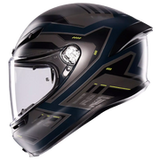 AGV K6 S ヘルメット エンハンス マット グレー/フルオ イエロー | 2118395001022 