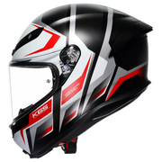 AGV K6 S ヘルメット カーヴ マット ブラック/ホワイト/レッド | 2118395001025 