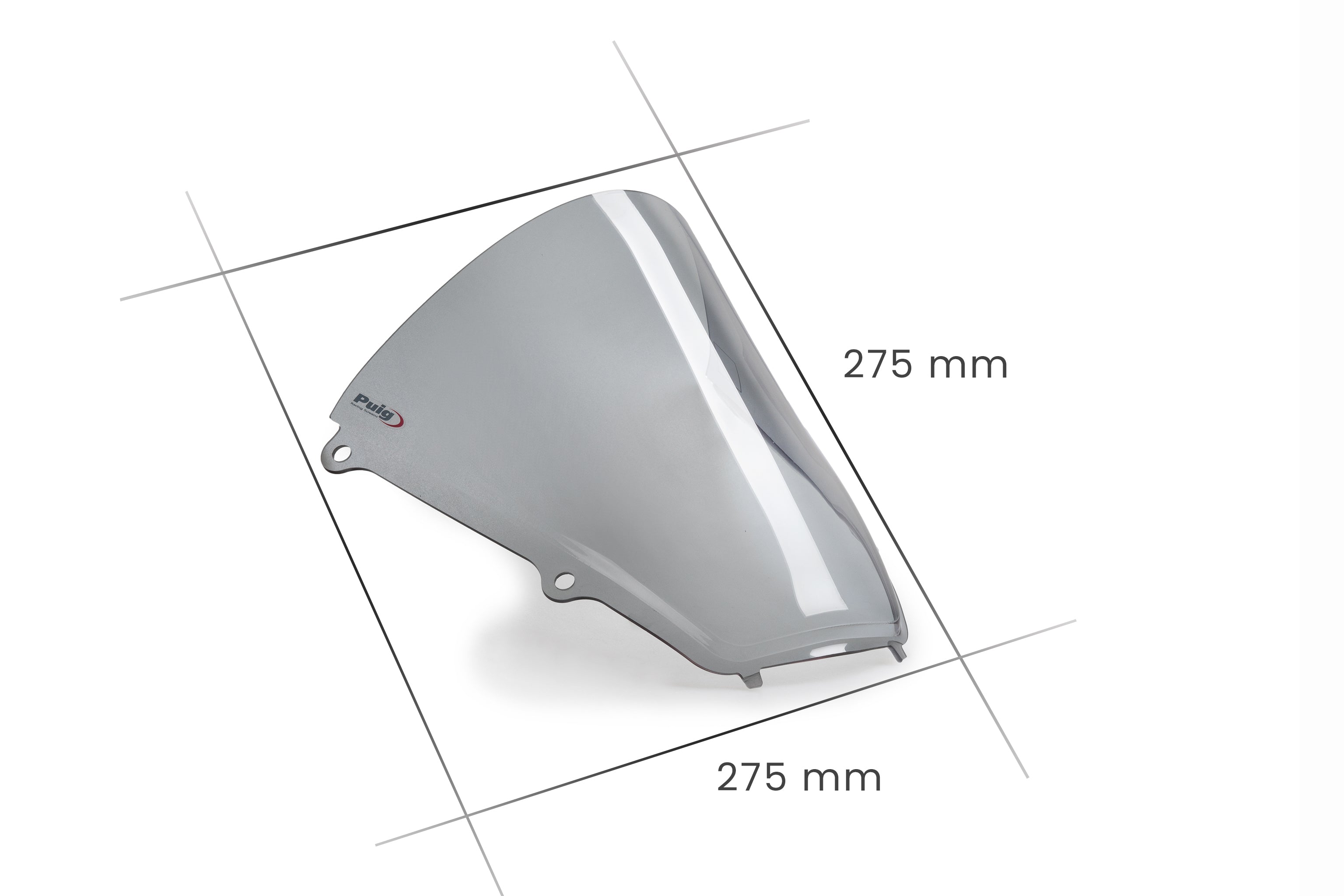 プイグ R-Racer ウインドシールド ホンダ CBR 600 RR PC69 (24-25) 