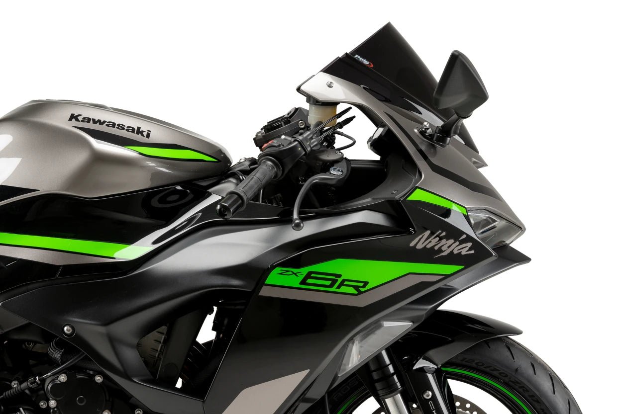 プイグ Z-Racing ウインドシールド カワサキ ZX-6 R (24-25) 