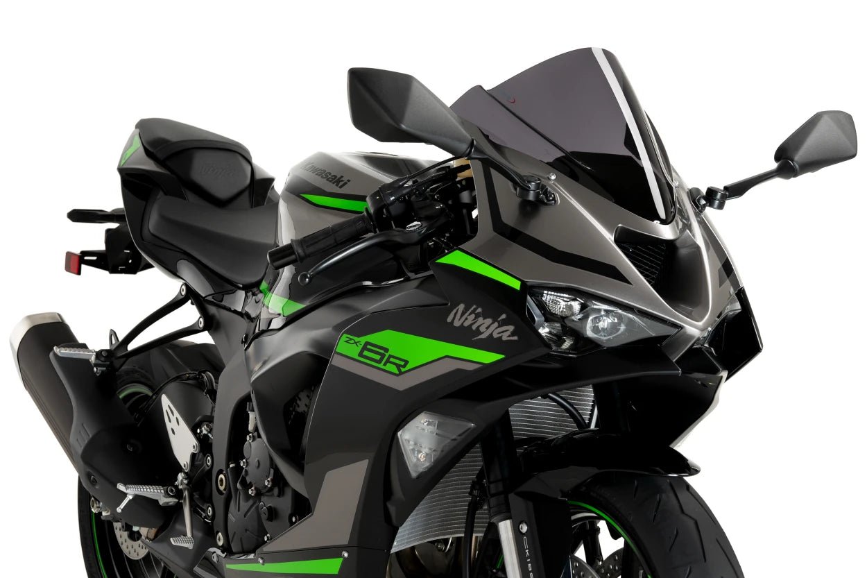 プイグ Z-Racing ウインドシールド カワサキ ZX-6 R (24-25) 