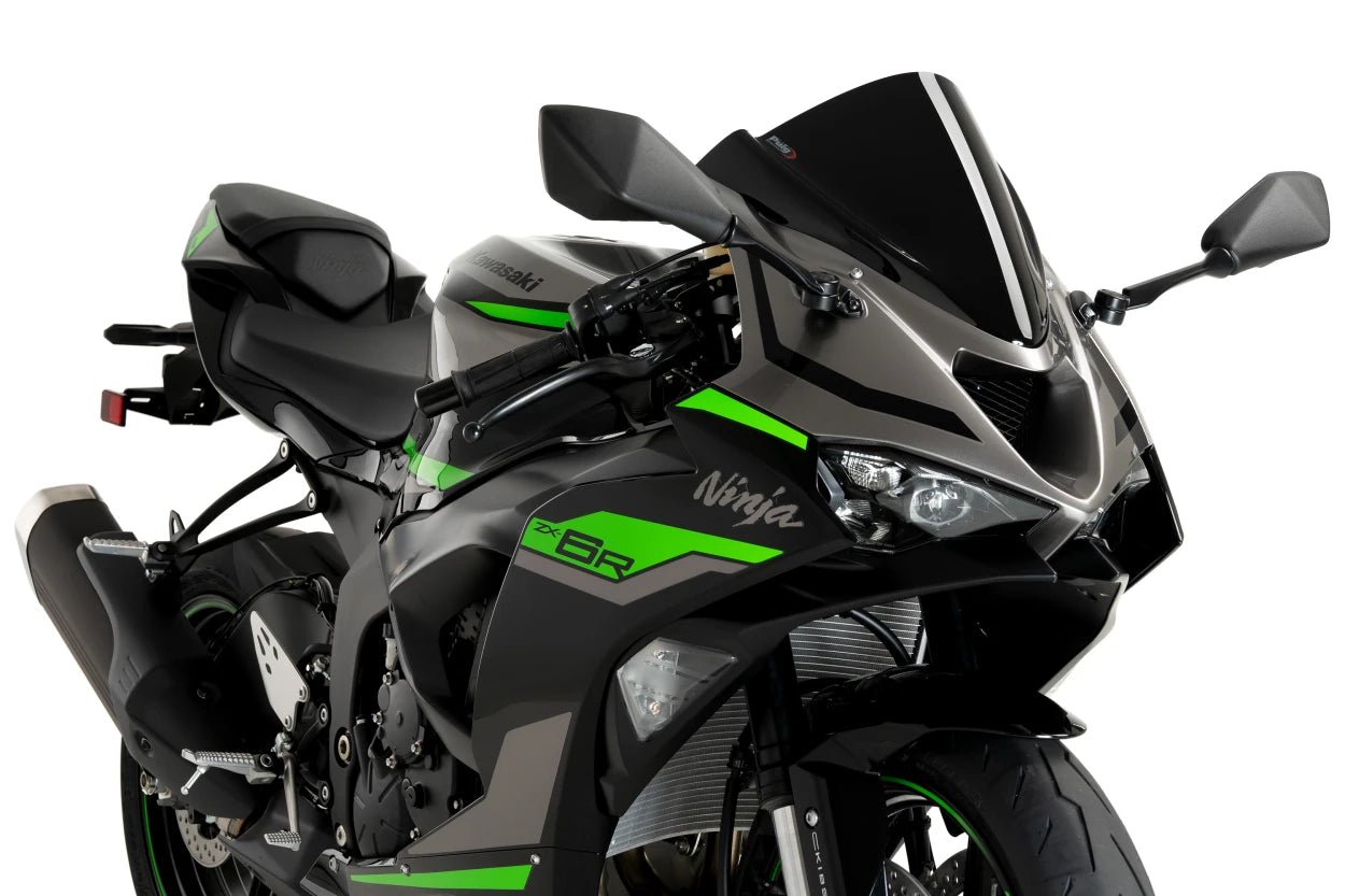 プイグ Z-Racing ウインドシールド カワサキ ZX-6 R (24-25) 