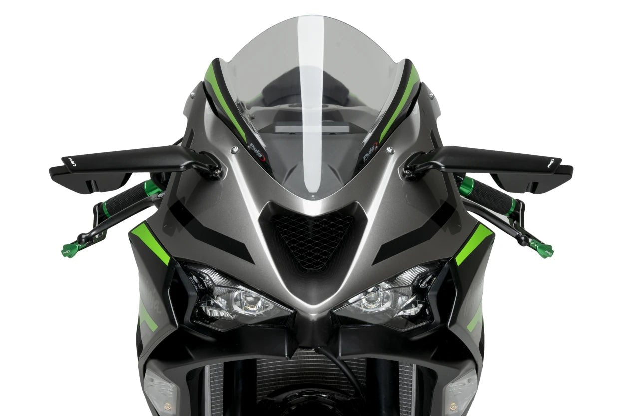 プイグ Z-Racing ウインドシールド カワサキ ZX-6 R (24-25) 