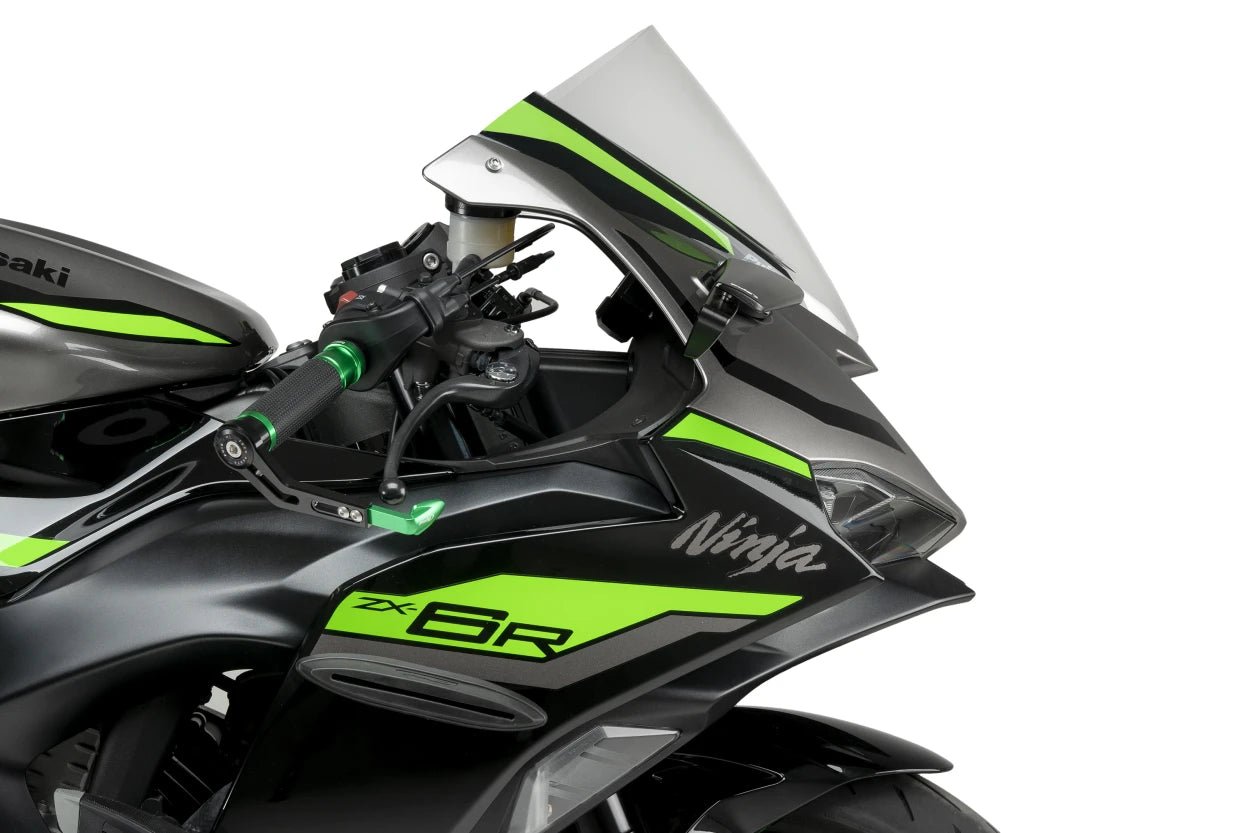 プイグ Z-Racing ウインドシールド カワサキ ZX-6 R (24-25) 