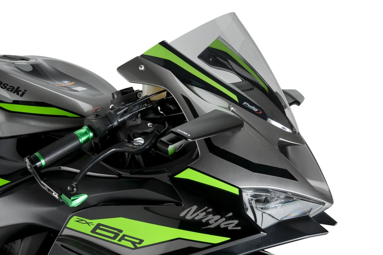 プイグ Z-Racing ウインドシールド カワサキ ZX-6 R (24-25) 