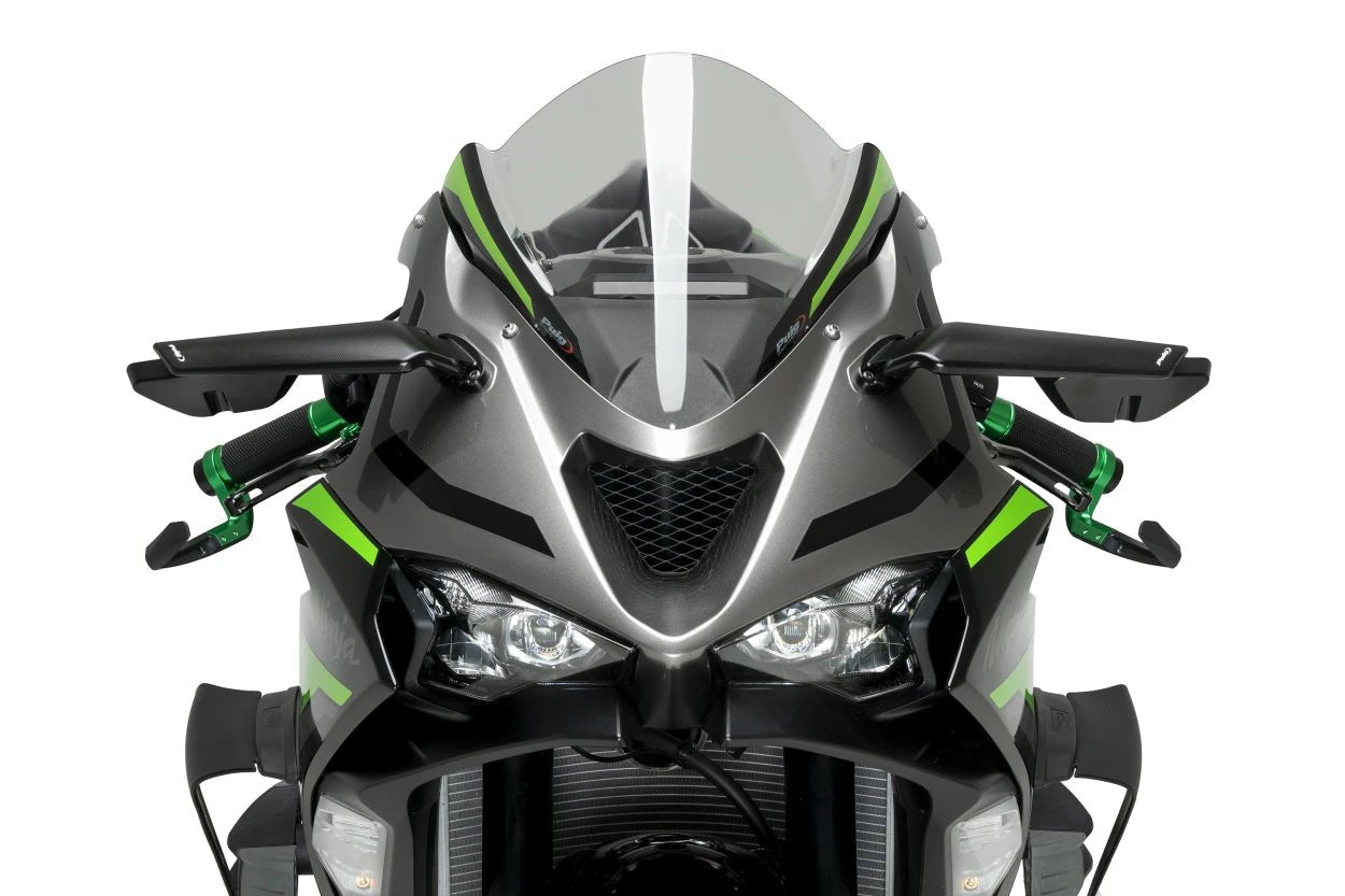 プイグ Z-Racing ウインドシールド カワサキ ZX-6 R (24-25) 