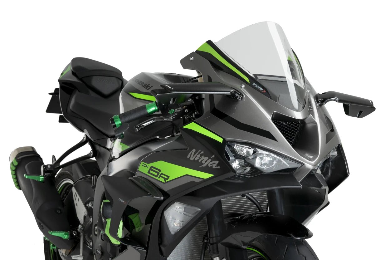 プイグ Z-Racing ウインドシールド カワサキ ZX-6 R (24-25) 