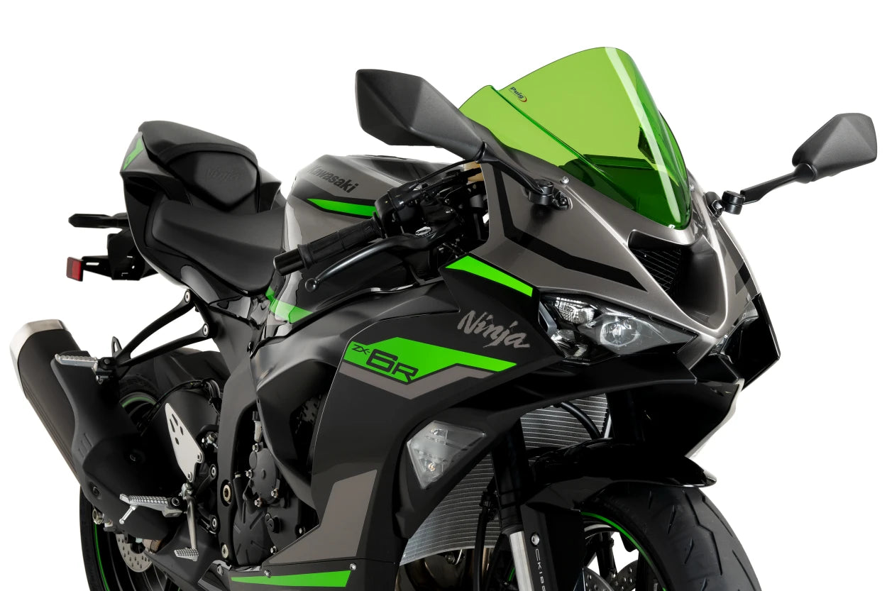 プイグ Z-Racing ウインドシールド カワサキ ZX-6 R (24-25) 