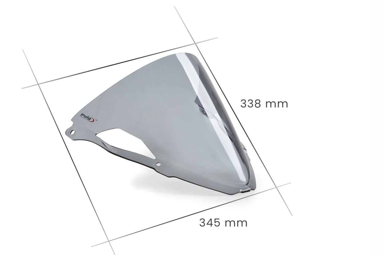 プイグ R-Racer ウインドシールド カワサキ ZX-6 R (24-25) 