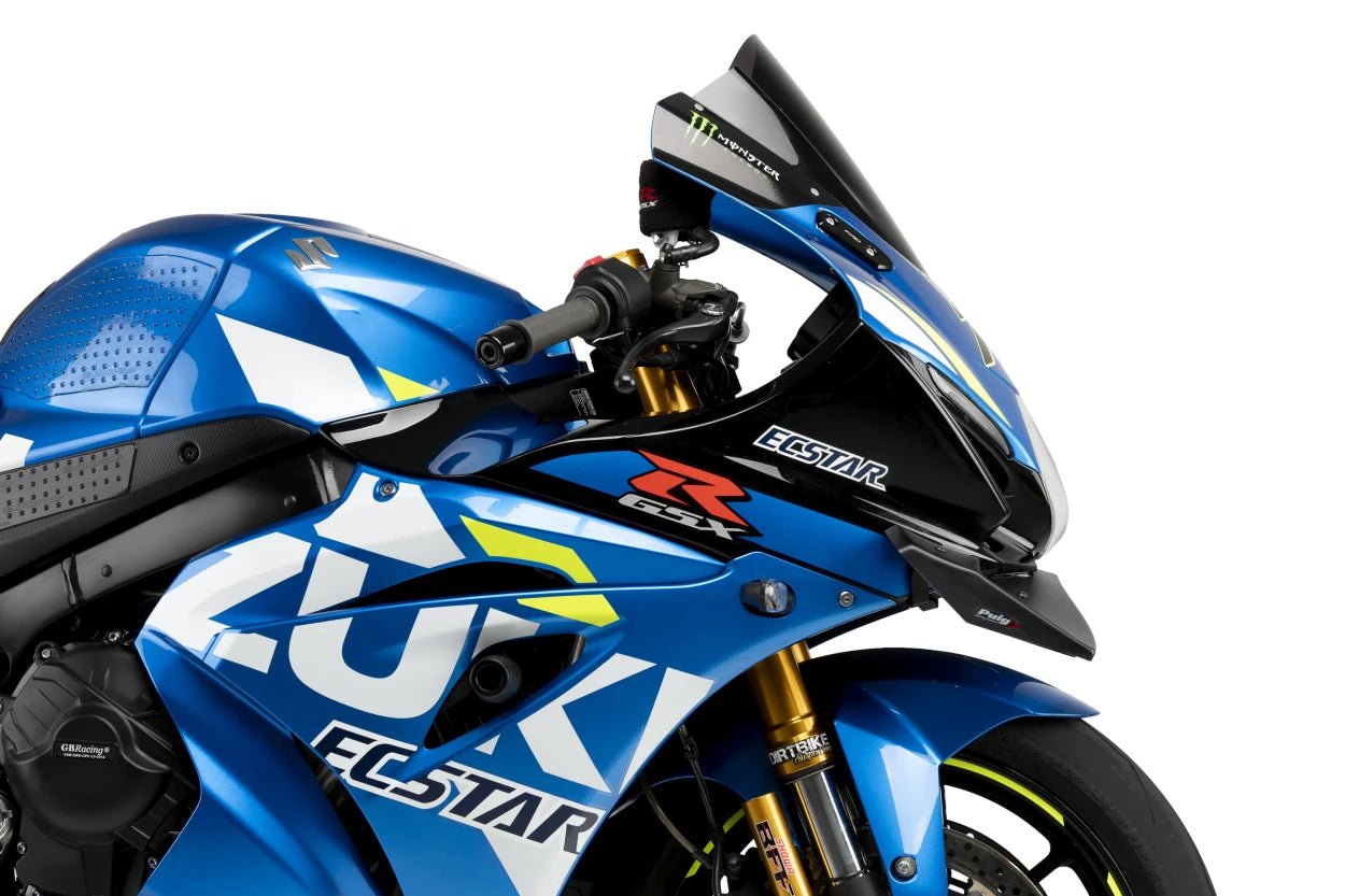 プイグ ウィングレット フロントスポイラー ダウンフォース スズキ GSX-R 1000 (17-23) 