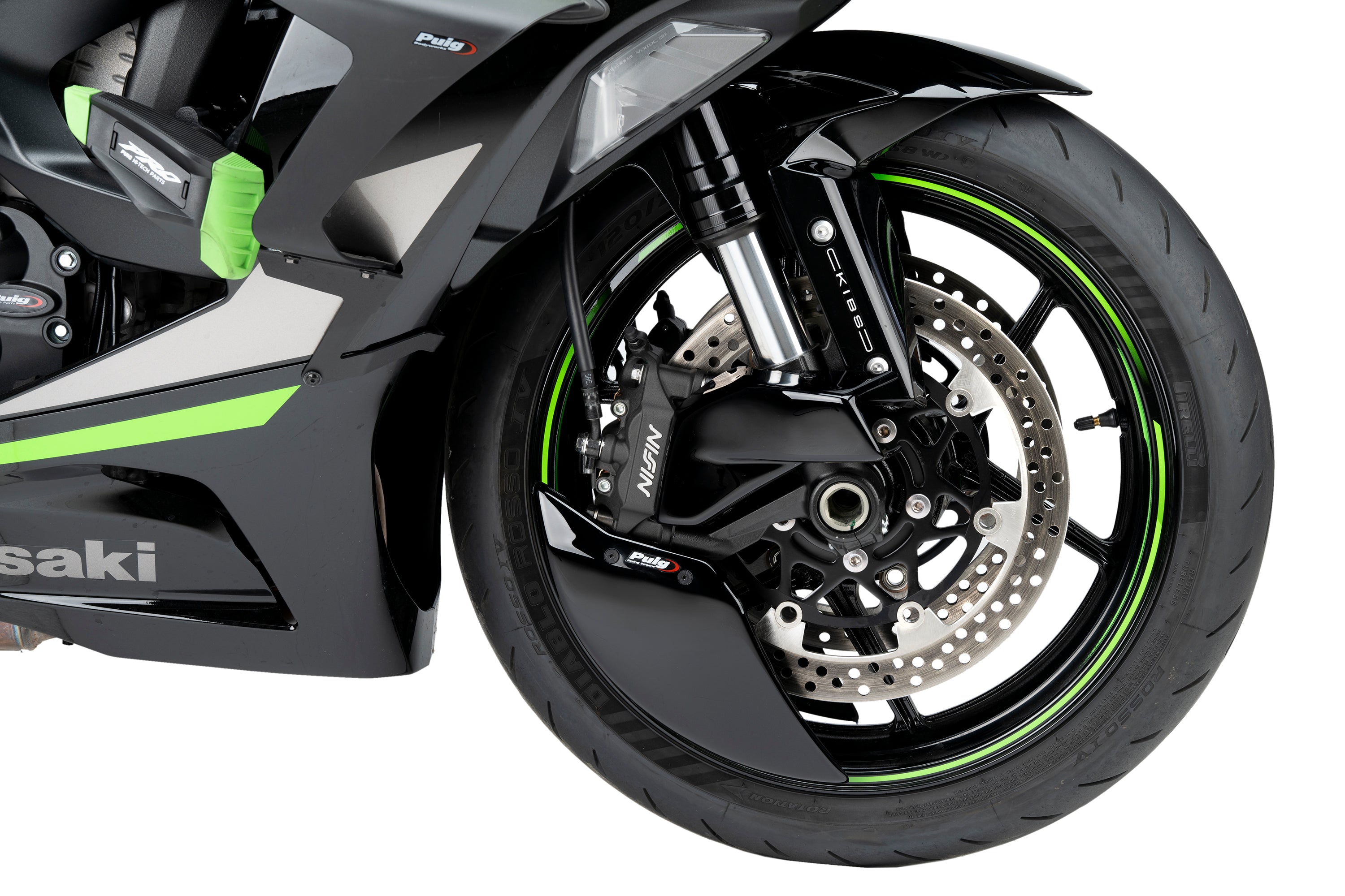 Bremszangen Kühlung Air Ducts Puig Kawasaki ZX-6 R (24-25)