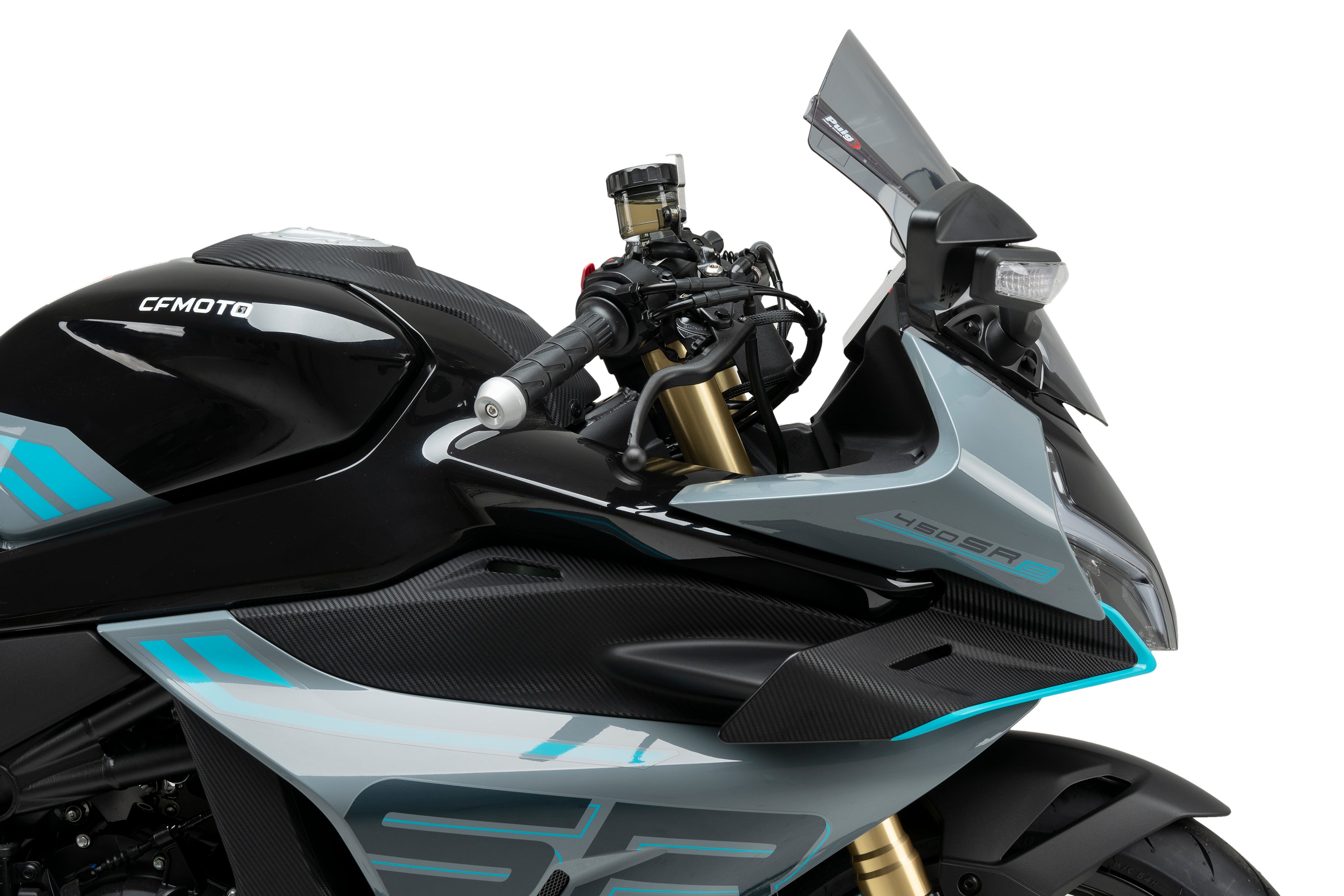 プイグ Z-Racing ウインドシールド CFMoto 450 SR (24-26) 