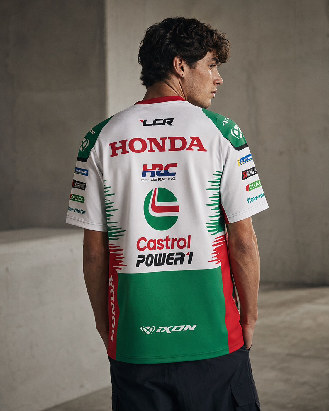 LCRホンダレーシングチーム ジョハン・ザルコ #5 Tシャツレプリカ メンズ 2026 IXON 