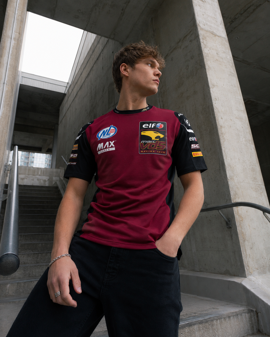 ELF Marc VDSレーシングチーム Tシャツ レプリカ 2026 IXON 