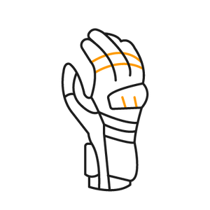1x グローブセット (左 + 右)