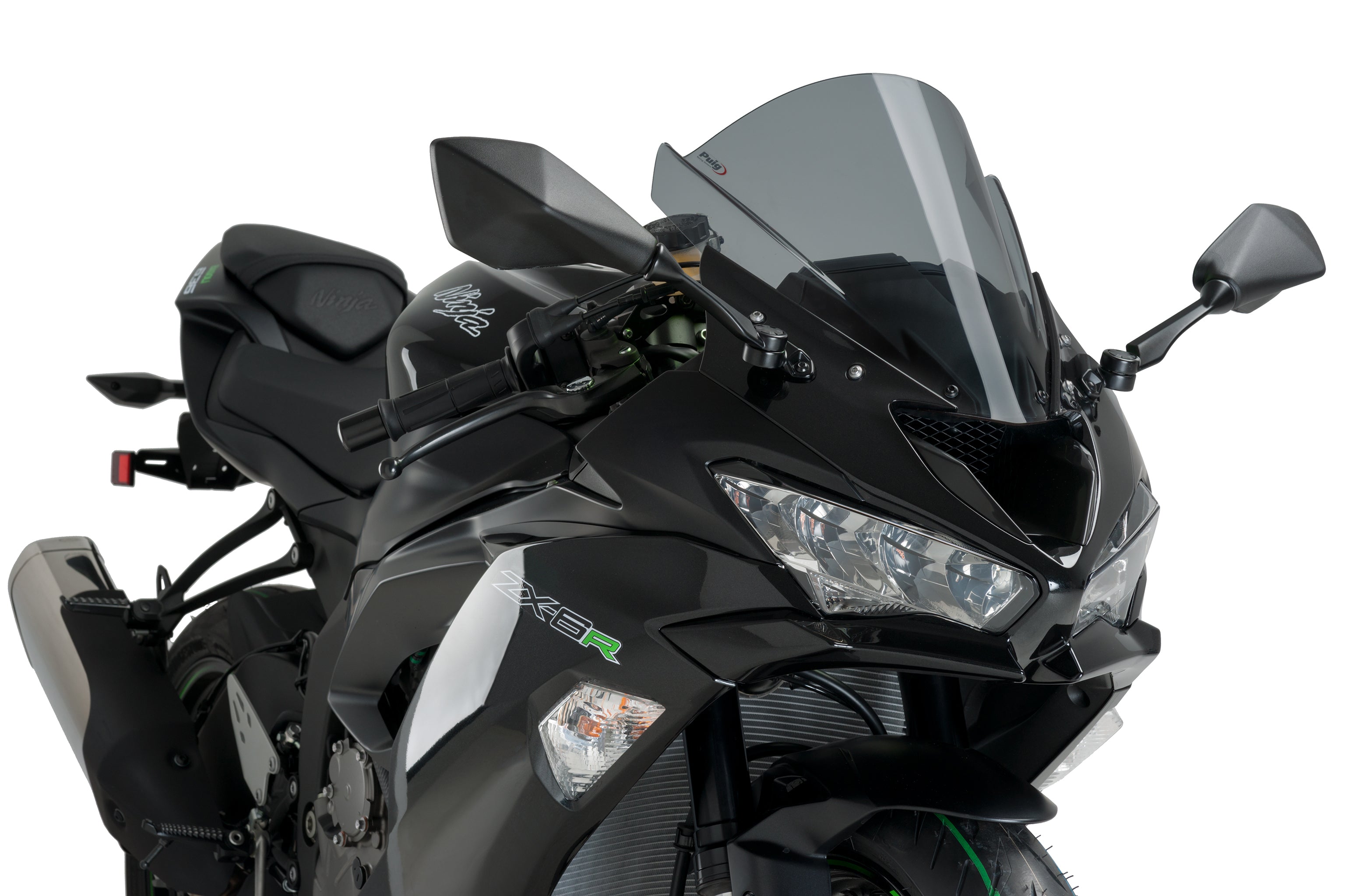 プイグ Z-Racing ウインドシールド カワサキ ZX-6 R (19-23) 