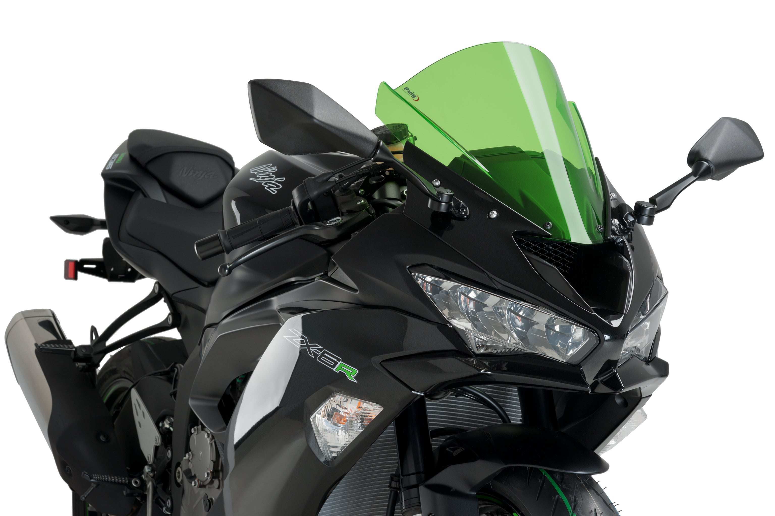 プイグ Z-Racing ウインドシールド カワサキ ZX-6 R (19-23) 