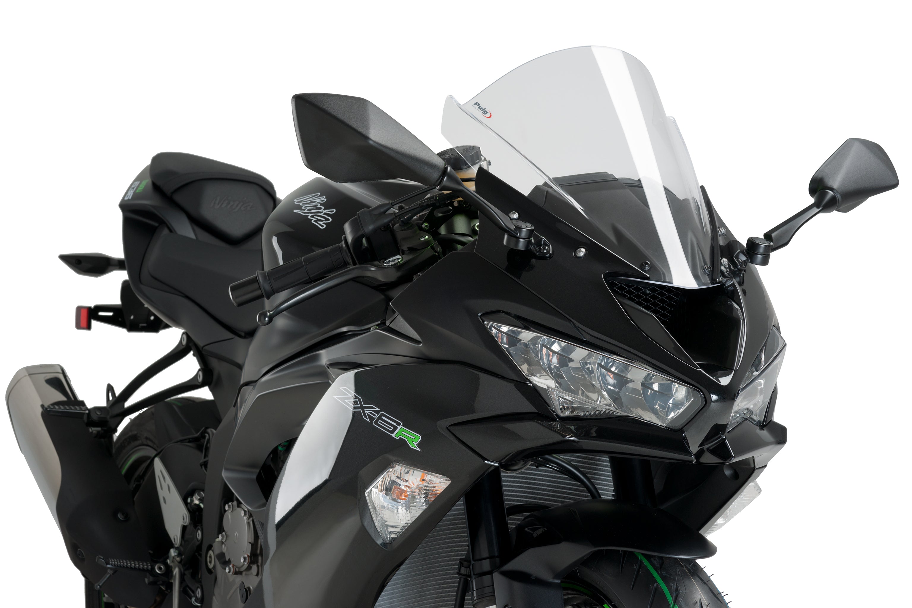 プイグ Z-Racing ウインドシールド カワサキ ZX-6 R (19-23) 
