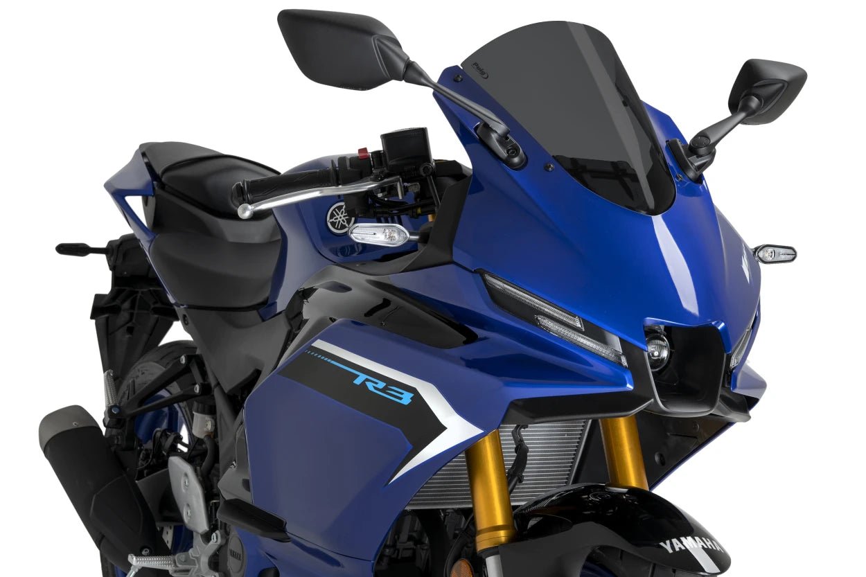 プイグ R-Racer ウインドシールド ヤマハ YZF-R3 (19-25) 