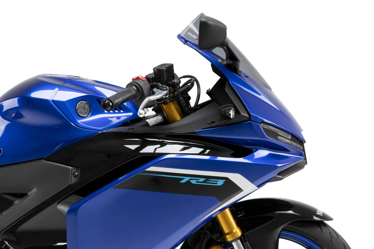 プイグ R-Racer ウインドシールド ヤマハ YZF-R3 (19-25) 