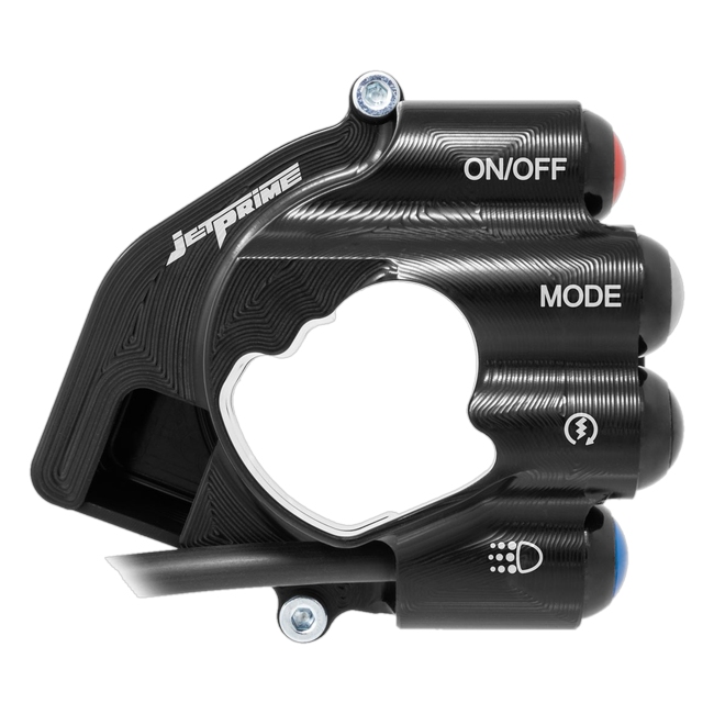 Gasgriffgehäuse mit integriertem Lenkerschalter JetPrime BMW M 1000 RR (20-26) JP CO BM038L – Racing-Belegung