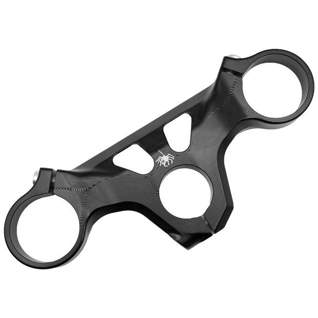 スパイダー・レーシングの上部フォークブリッジ Ducati Panigale V2/S 890 (25-26) 50.D336 