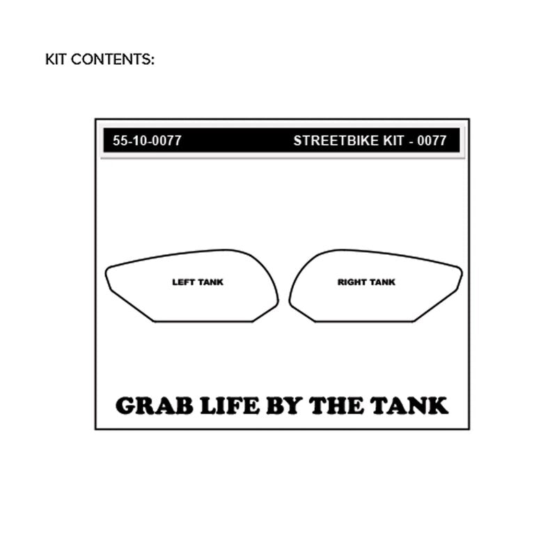 ストンプグリップ ヴルカーノ トラクションパッド トライアンフ デイトナ 675/R (06-12) 55-10-0077 