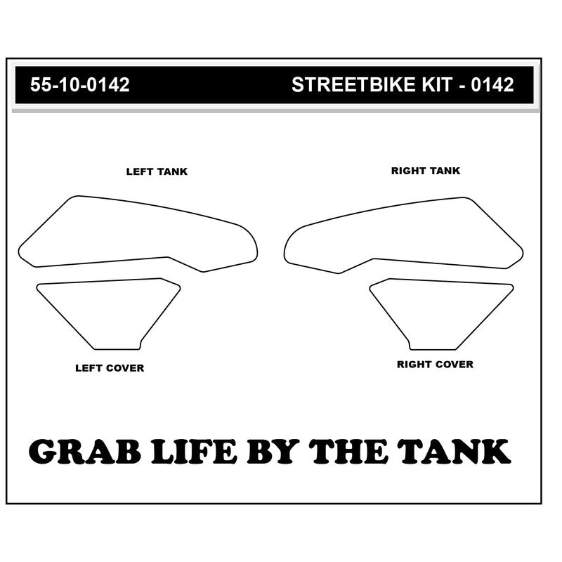 ストンプグリップ ヴルカーノ トラクションパッド ホンダ CBR 1000 RR SC77 (17-19) 55-10-0142 