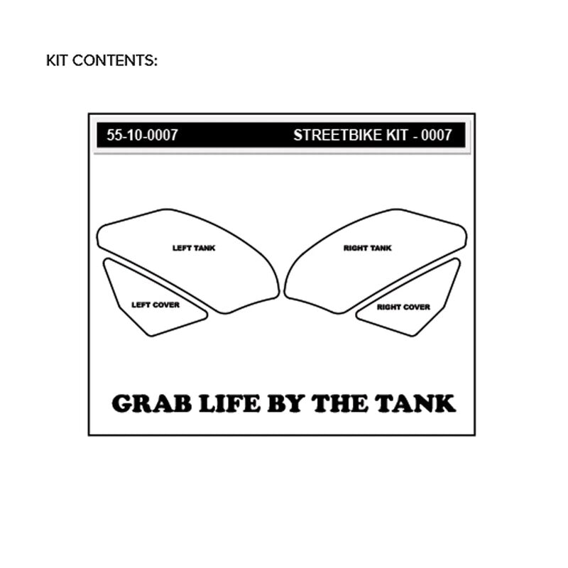 スタンプグリップ アイコン トラクションパッド ヤマハ YZF-R1 RN22 (09-14) 55-14-0007 