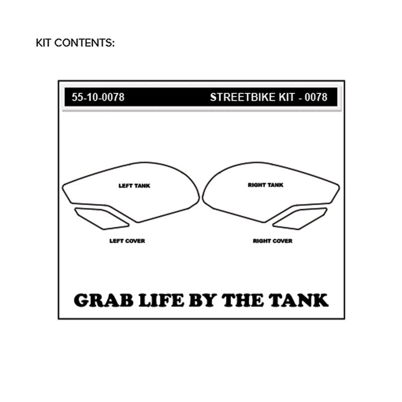 ストンプグリップ アイコン トラクションパッド トライアンフ デイトナ 675/R (13-18) 55-14-0078 