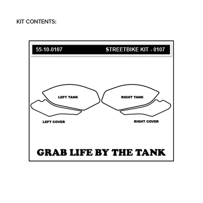 ストンプグリップ アイコン トラクションパッド BMW S1000RR K46 (15-18) 55-14-0107 