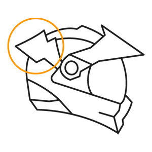 1x スポイラーエクステンション