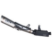 Spark Exhaust Halbkomplette Anlage Satz Grid-O Euro5 High Lateral Black Box Triumph Street Triple 765 R/RS (20-22) GTR0505BOM