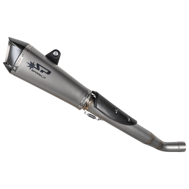 Spark Exhaust Halbkomplette Anlage Satz Konix Evo WSSP600 Replica Triumph Street Triple 765 R/Street Triple 765 RS (20-26) GTR0509T