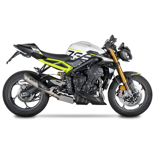 Spark Exhaust Komplettanlage Grid-O Euro5+ Lateral Mount Triumph Street Triple 765 R/RS (23-26) GTR8825TOM