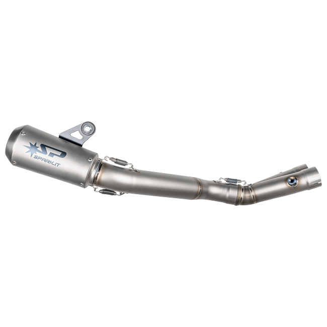 Spark Exhaust Halbkomplette Anlage Satz Moto GP D.60 Titanium Yamaha R1/R1M (15-25) GYA8879T