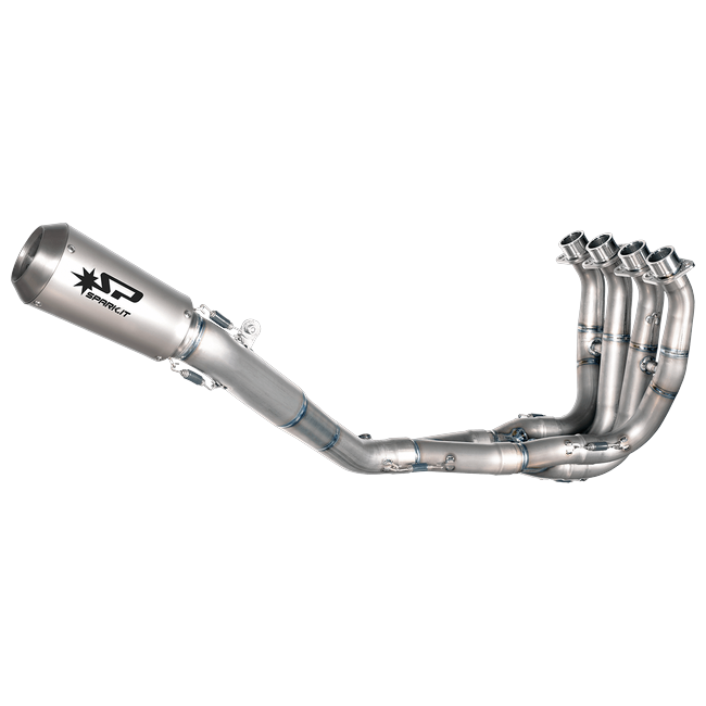 Spark Exhaust Komplettanlage Racing Moto GP Collector Edelstahl Yamaha R6 (06-26) GYA8824T