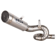 Spark Exhaust Halbkomplette Anlage Racing Satz Grid-O Titanium Triumph Street Triple 765 R/RS (17-26) GTR0501T