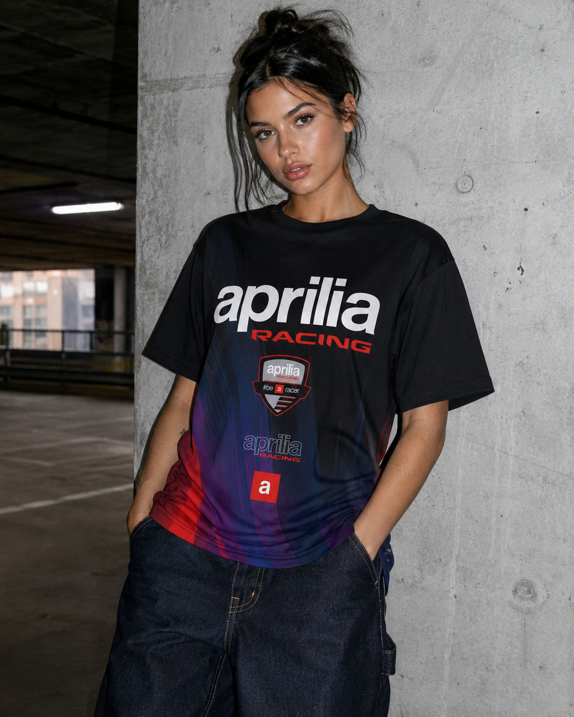 Aprilia BeARacer Tシャツ 2026 メンズ IXON 104101179 