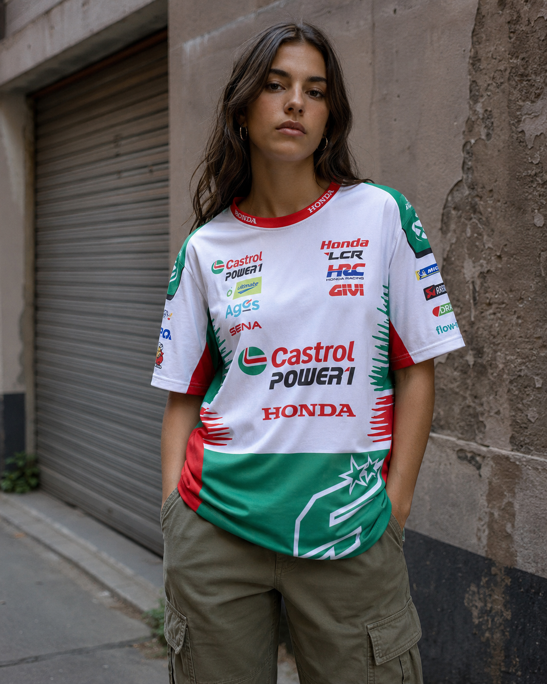 LCRホンダレーシングチーム ジョハン・ザルコ #5 Tシャツレプリカ メンズ 2026 IXON 