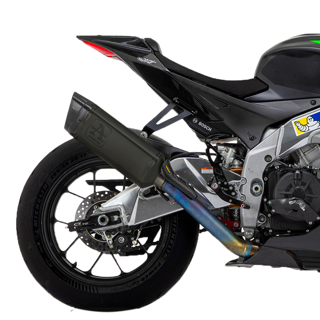 アロー スリップオンキット ピスタ ステンレス ダーク アプリリア RSV4 1100 ファクトリー (19-20) 71002PTN 