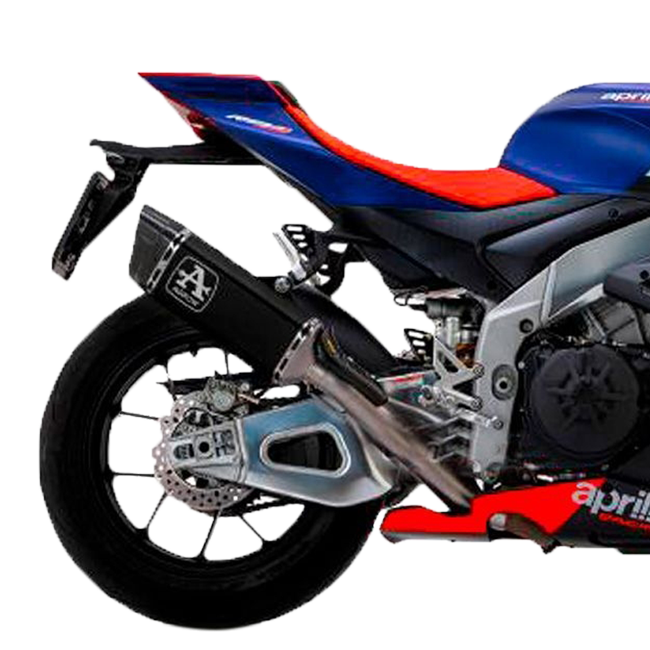 アロースリップオンキット ピスタ ステンレス ダーク アプリリア RSV4 1100 ファクトリー (21-25) 71004PTN 