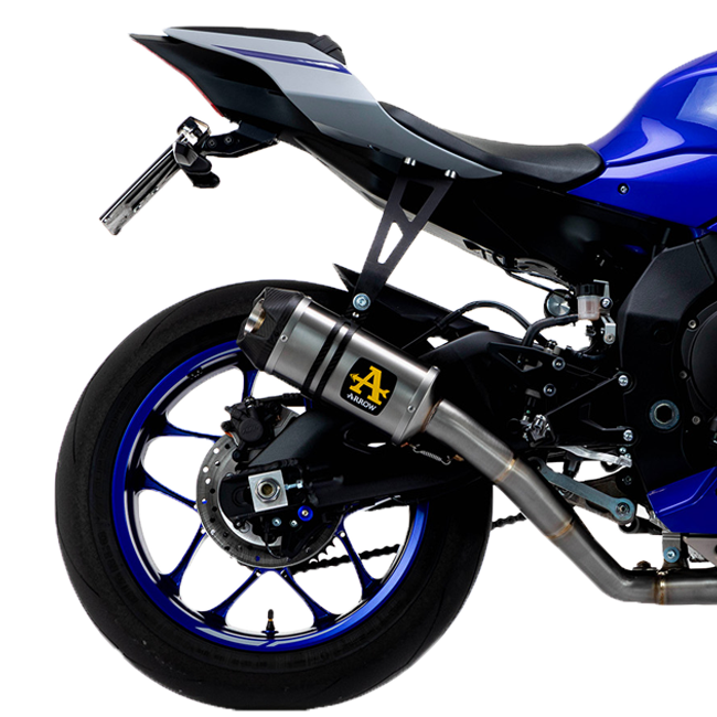 アロー スリップオン インディ レース + KAT交換パイプ ヤマハ YZF-R1/M (17-25) 71179HKR 