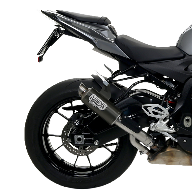 アロー スリップオン GP2 ダーク ステンレススチール BMW S1000RR (17-18) 71538GPI 