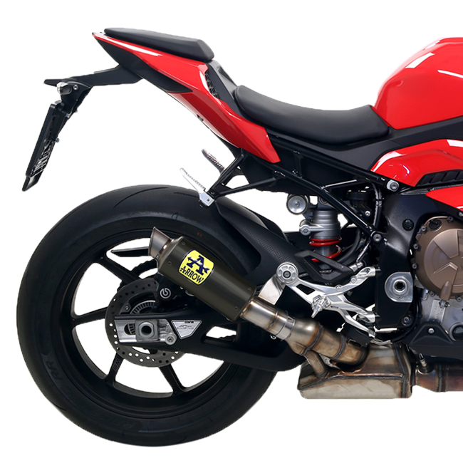 アロー スリップオン GP2 ステンレス ダーク BMW S1000RR K67 (19-25) 71554GPI 